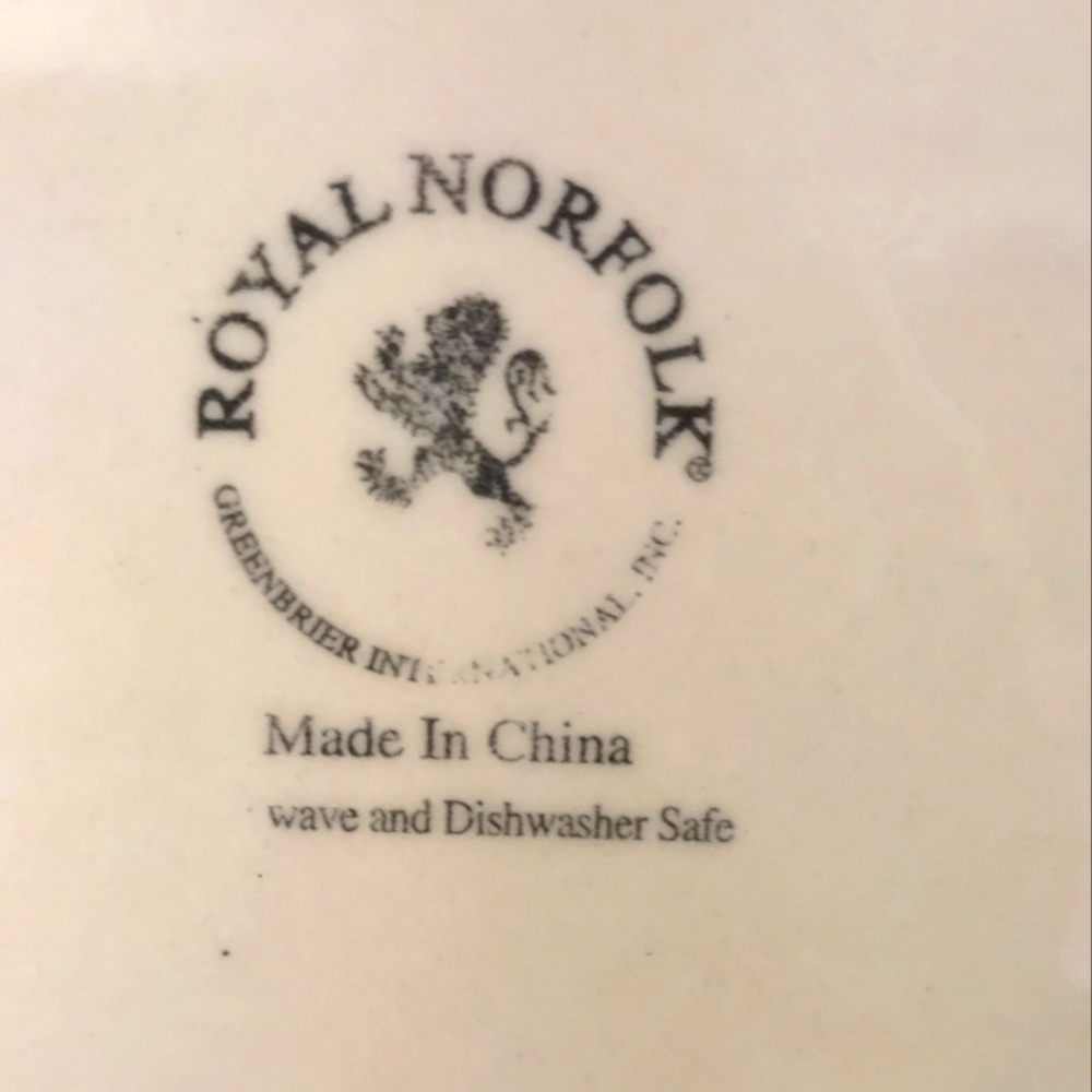 Royal Norfolk rooster plate - Picture 4 of 8